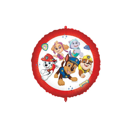 Feestbazaar Folieballon Paw Patrol Rond (46cm)