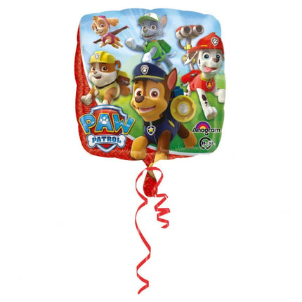Feestbazaar Folieballon Paw Patrol Vierkant - 43cm