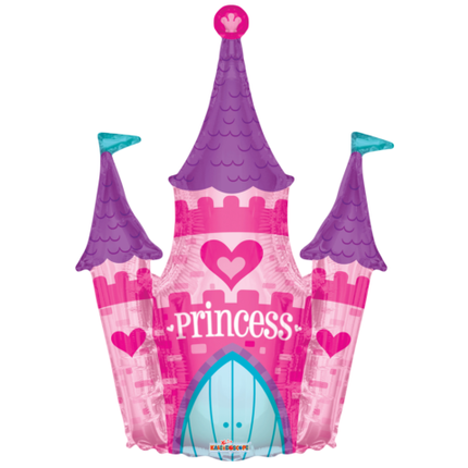 Feestbazaar Folieballon Prinsessenkasteel (91cm)