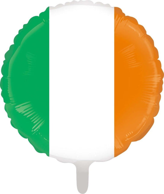 Feestbazaar Folieballon Rond Ierland 46cm