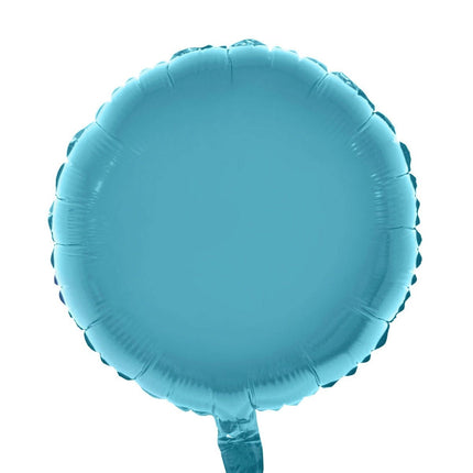 Feestbazaar Folieballon Rond Lichtblauw - 46cm