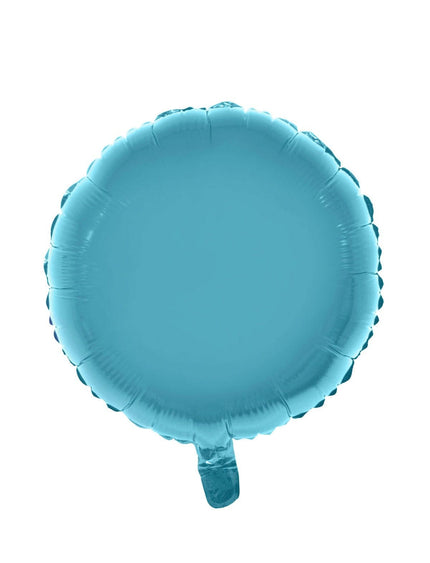 Feestbazaar Folieballon Rond Lichtblauw - 46cm