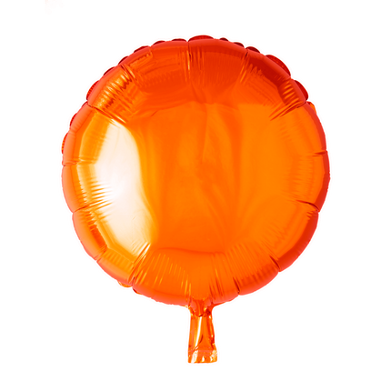 Feestbazaar Folieballon Rond Oranje (45cm)