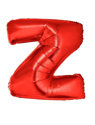 Feestbazaar Folieballon Rood Letter 'Z' Groot