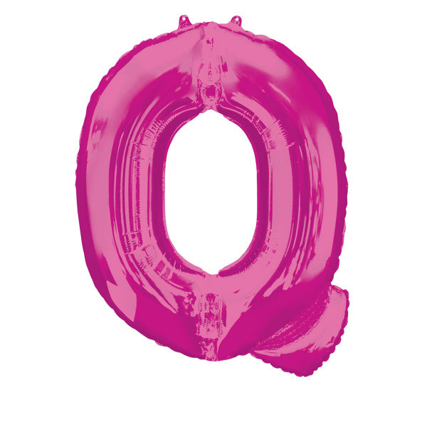 Feestbazaar Folieballon Roze Letter 'Q' Groot