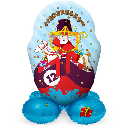 Feestbazaar Folieballon Sinterklaas Op Standaard