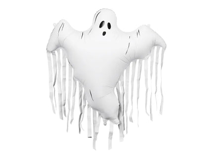 Feestbazaar Folieballon Spook met tassels - 93 x 86 cm