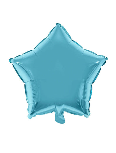 Feestbazaar Folieballon Ster Lichtblauw - 46cm
