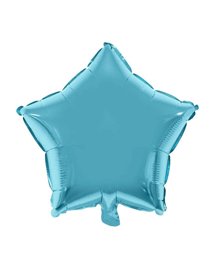 Feestbazaar Folieballon Ster Lichtblauw - 46cm