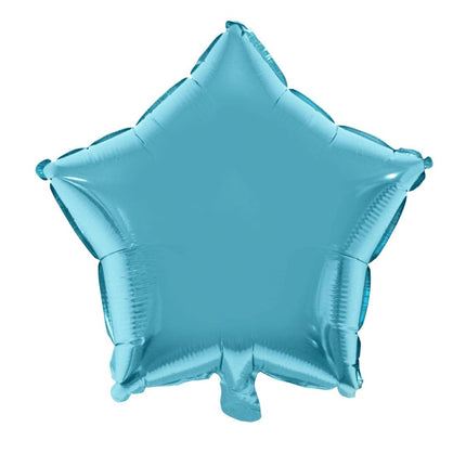 Feestbazaar Folieballon Ster Lichtblauw - 46cm