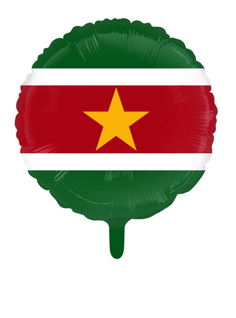 Feestbazaar Folieballon Suriname (46cm)