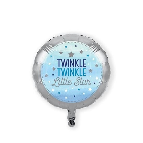 Feestbazaar Folieballon Twinkle Jongen - 46 cm