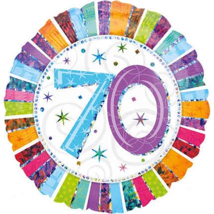 Feestbazaar Folieballon Verjaardag 70 Jaar - 45cm