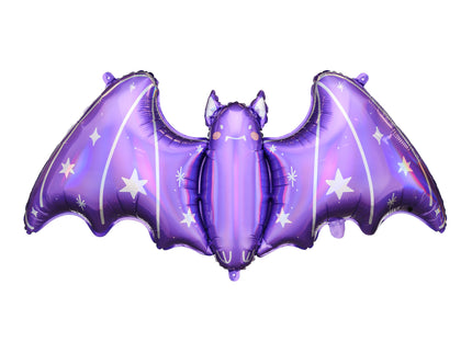 Feestbazaar Folieballon Vleermuis Paars (96 x 44 cm)