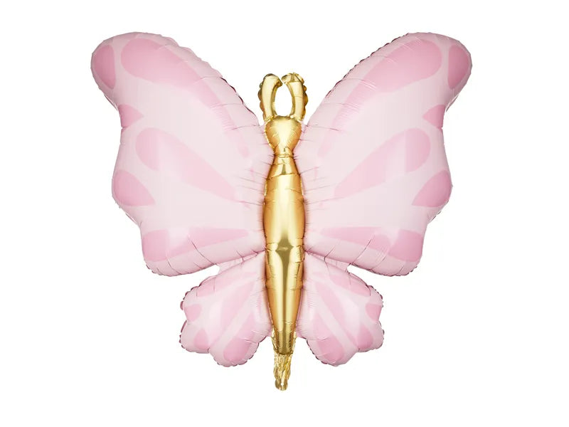 Feestbazaar Folieballon Vlinder Roze (69x69cm)