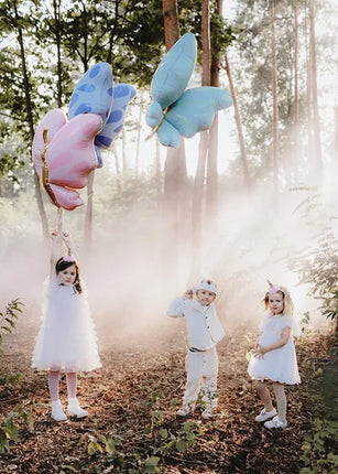 Feestbazaar Folieballon Vlinder Roze (69x69cm)