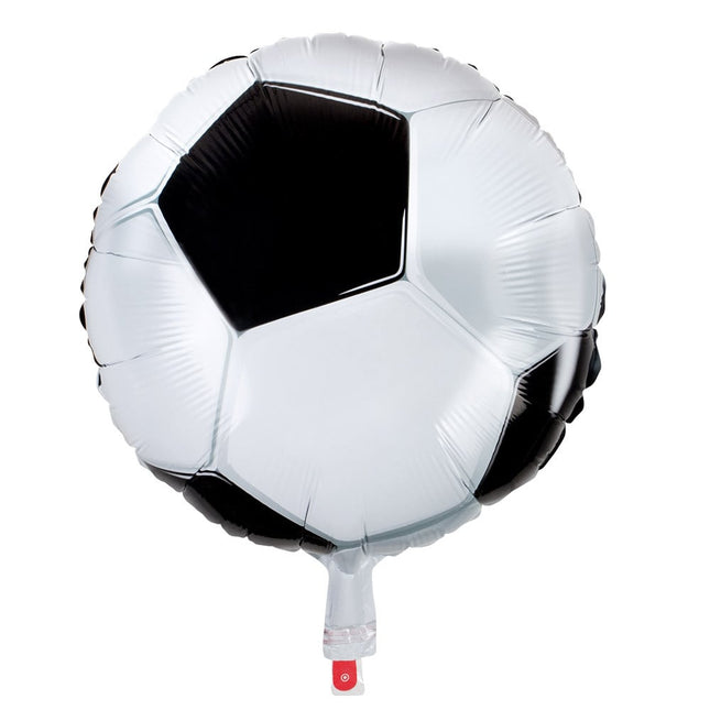 Feestbazaar Folieballon Voetbal (45cm)