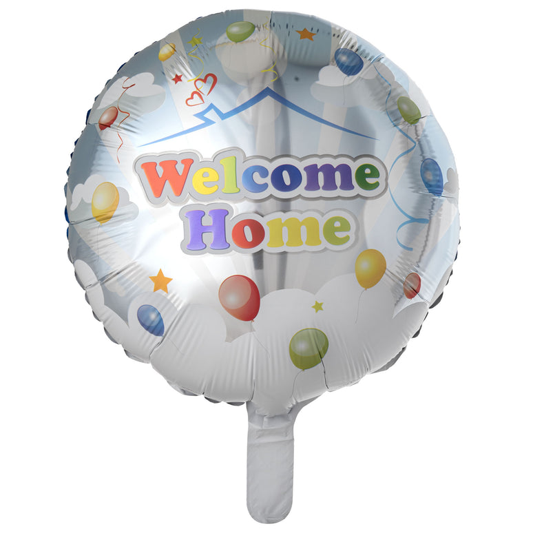 Feestbazaar Folieballon Welcome Home Balloons (45cm)
