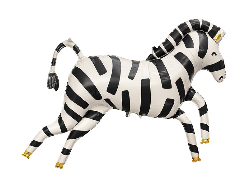Feestbazaar Folieballon Zebra (115x85cm)