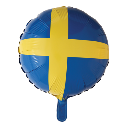 Feestbazaar Folieballon Zweden 46cm