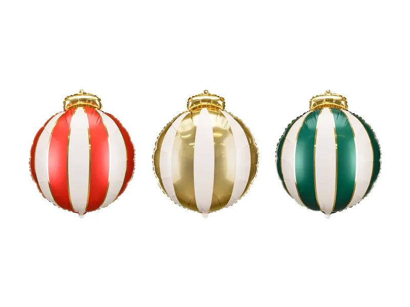 Feestbazaar Folieballonnen Christmas Ballen 42x46cm (3st)