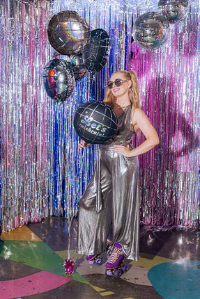 Feestbazaar Folieballonnen Disco Party – Let's Celebrate (5st)