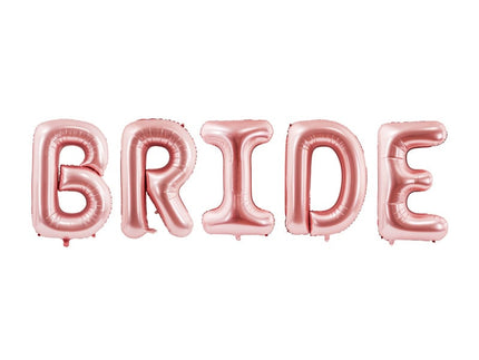 Feestbazaar Folieballonnen groot Bride Rosé Goud