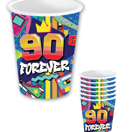 Feestbazaar Forever 90's Bekertjes (6st)