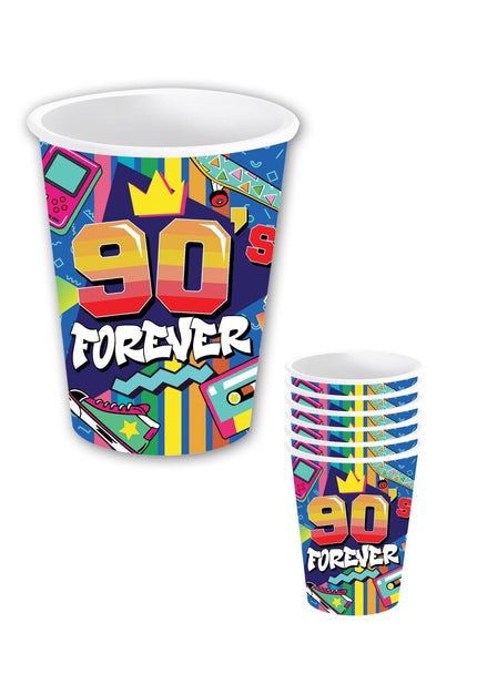 Feestbazaar Forever 90's Bekertjes (6st)