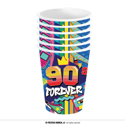 Feestbazaar Forever 90's Bekertjes (6st)