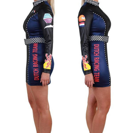 Feestbazaar Formule 1 jurkje dames