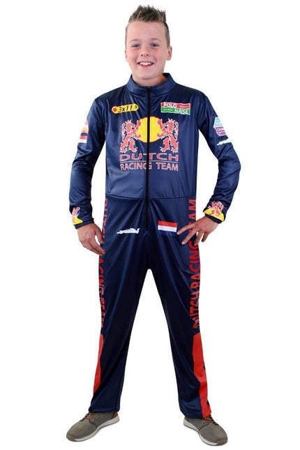 Feestbazaar Formule 1 race pak jongens
