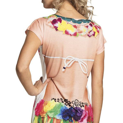 Feestbazaar Fotorealistisch shirt Beach babe