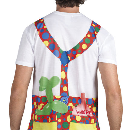 Feestbazaar Fotorealistisch shirt Clown