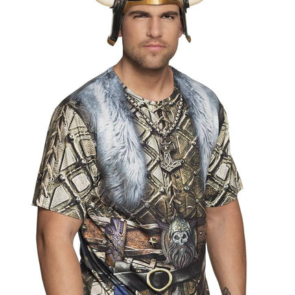 Feestbazaar Fotorealistisch shirt Viking
