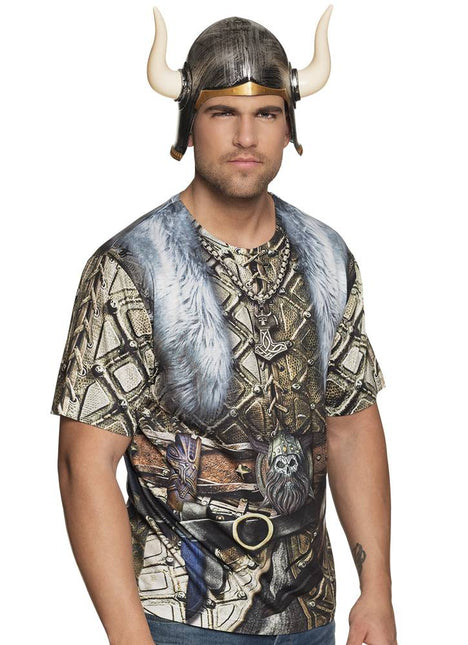Feestbazaar Fotorealistisch shirt Viking