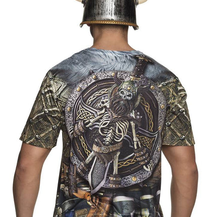 Feestbazaar Fotorealistisch shirt Viking
