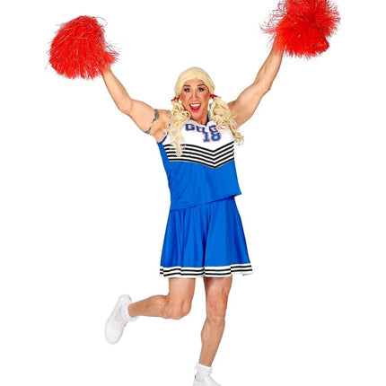 Feestbazaar Fout Cheerleader Kostuum Man