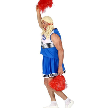 Feestbazaar Fout Cheerleader Kostuum Man