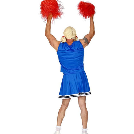 Feestbazaar Fout Cheerleader Kostuum Man