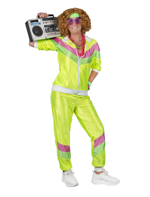 Feestbazaar Fout Trainingspak Geel Dames