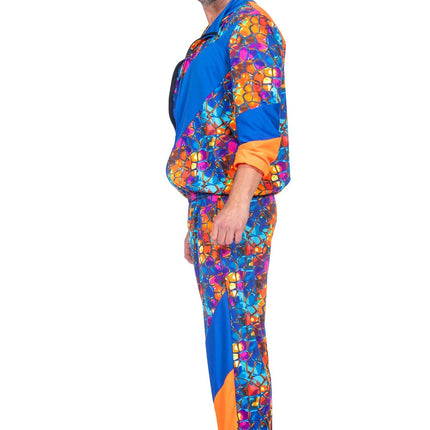 Feestbazaar Fout Trainingspak Oranje/Blauw