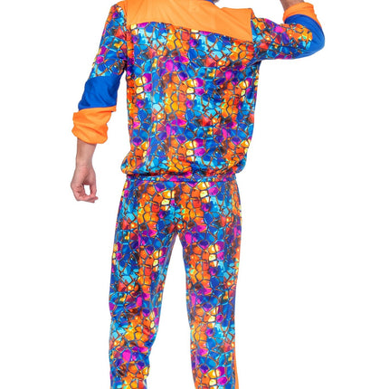 Feestbazaar Fout Trainingspak Oranje/Blauw