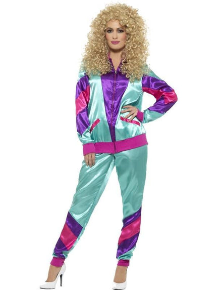 Feestbazaar Fout Trainingspak Vrouw Jaren 80
