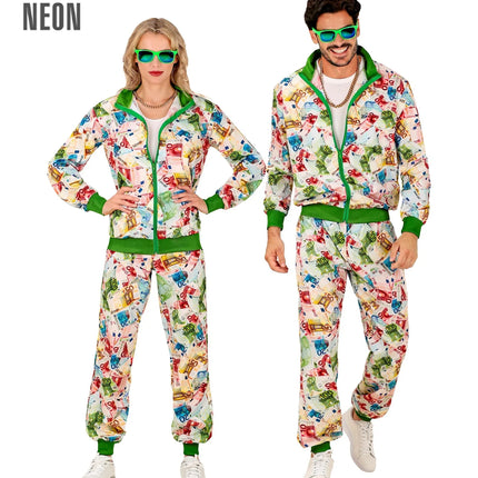 Feestbazaar Foute Party Outfit Eurobiljetten Unisex