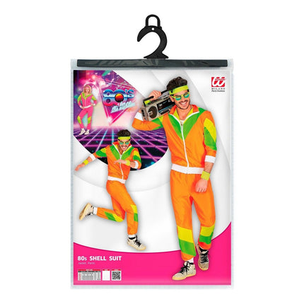 Feestbazaar Foute Party Trainingspak Neon Oranje