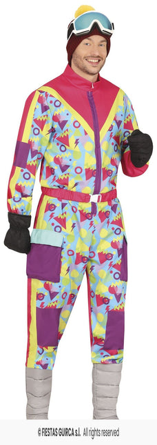 Feestbazaar Foute Ski Overall Happy Heren