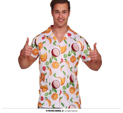Feestbazaar Foute Zomer Blouse Fruit Koi
