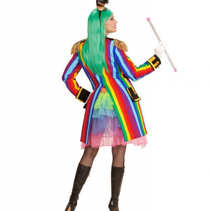 Feestbazaar Frackjas regenboog dames