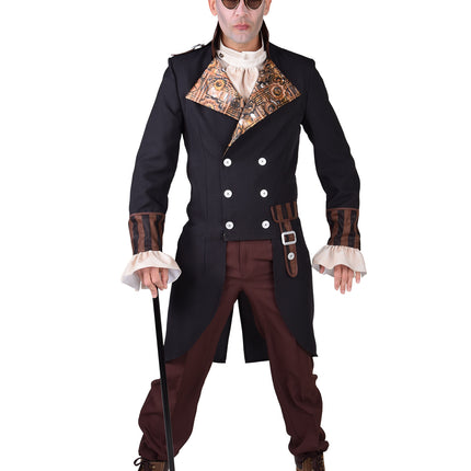 Feestbazaar Frackjas Steampunk man